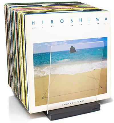 Minimalistische Platenhouder voor 60 LP's - Ideaal voor Elk Interieur