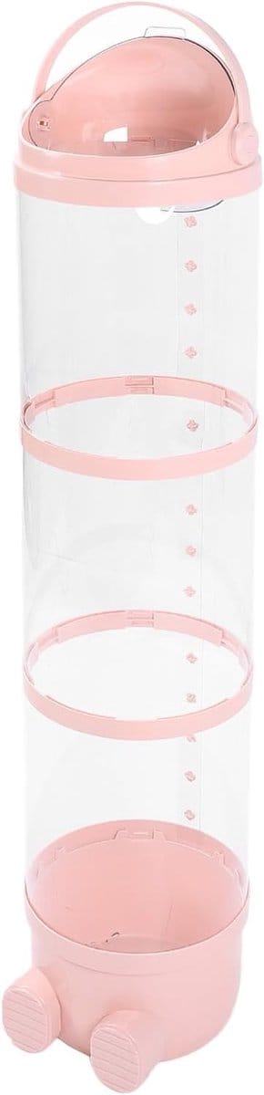Opbergbuis Knuffels - Speelgoed Organisator - Speelgoed Opbergen - Grote Capaciteit - 130 cm - Roze