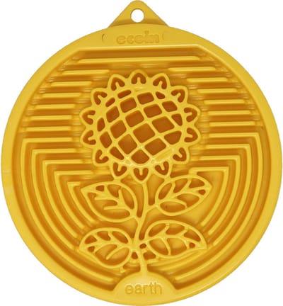 Sodapup Earth Ecoin - Hondenvoerbak - Ø13 cm Geel