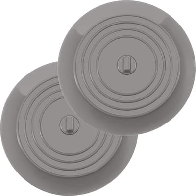 Siliconen Afvoerstoppen 2-pack voor Keuken en Badkamer