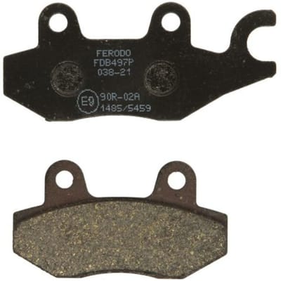 ferodo remblokje voor motorfiets kymco 125 stryker 1998 tot 2006 av / fdb497p nieuw