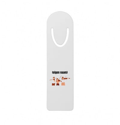 Hacebo® - 3 mensen met violen metalen boekenlegger - Viool - muziek liefhebbers - met eigen naam - de echte viool liefhebber - cadeau - kado Bladwijzer boekenleggers - 12.7 cm x 3.2cm