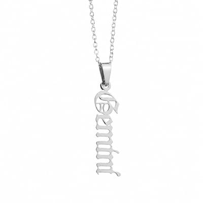 MoodLux Sterrenbeeld Ketting - Tweelingen - Gemini - Zilver - Roestvrij Staal – 50cm Halsketting met Zodiac Hanger - Mannen & Vrouwen – 12 Sterrenbeelden – Perfect Cadeau