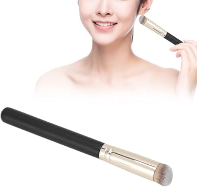 Professionele Concealer en Foundation Kwast voor Perfecte Make-up, Kabuki en Contour, Reizen en Poedergebruik
