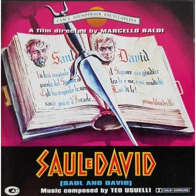 CD TEO USUELLI - Saul E David CSE115 CAM 1993 Italië Soundtracks & Musicals Gebruikt pink