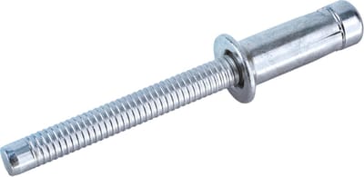GOEBEL® - 250 x Constructie blindklinknagels (Ø x L) 6,4 x 15,5 mm - Staal verzinkt / Staal verzinkt - Verzonken kop - PREMIUM-LOCK - 7891064155 - Popnagel