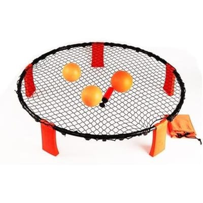 Mini Volleybal Set Ronde Tennisbal oranje
