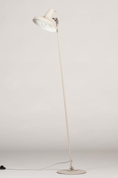 Lumidora Vloerlamp 74188 - JESSE - E27 - Beige - Creme - Zand - Metaal
