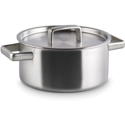Habonne King Kookpan - 16 cm - RVS - met deksel