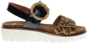 Ara - 1233505 BILBAO-S - Sandalen met hakDames Sandalen - Kleur: Bruin - Maat: 39
