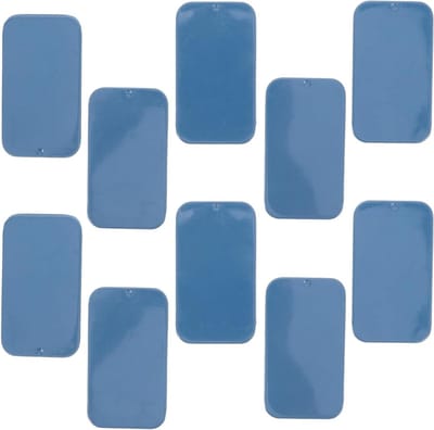 Voerdoos Huisdier - Vogel Voeder - Vogel Training - Schuifdeksel Ontwerp - 10 Stuks - Blauw