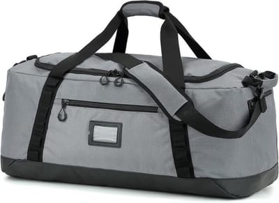 Thijox - Grote Lichtgewicht Duffle Tas voor Reizen, Sport en Gym - Grijs, 76 x 38 x 33 cm, Perfect voor Vakanties, Weekendjes Weg en Sportactiviteiten