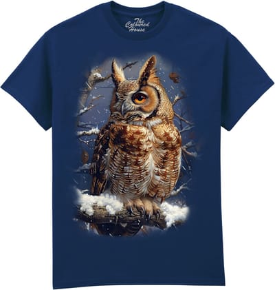 Oehoe Imperial Owl The Coloured House T-shirt M