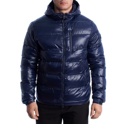 Heren Gewatteerde Jas met Capuchon 66512