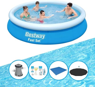 Bestway Zwembad Fast Set - Inclusief accessoires - 366x76 cm