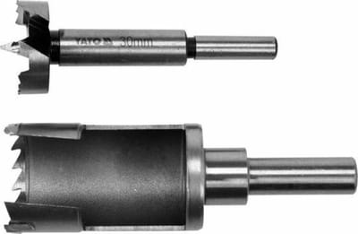 YATO YT-33023 - Proppenboor en Forstnerboor Set - 30 mm - Koolstofstaal - Houtbewerking