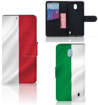 Nokia 1 Plus Bookstyle Case Italië