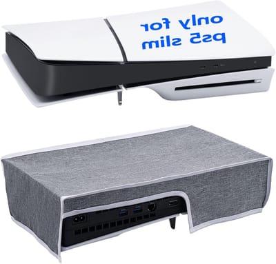 Waterdichte en Stofdichte Beschermhoes voor PS5 Slim - Krasbestendig en Duurzaam Design