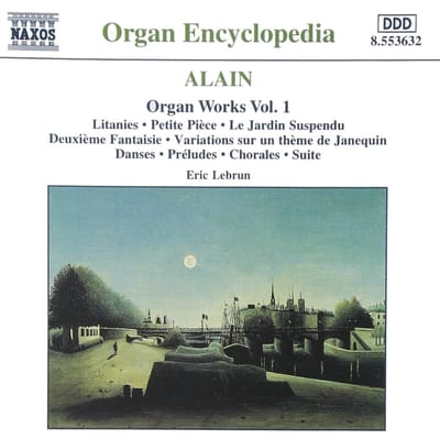 Eric Lebrun - Alain: Organ Works 1 (CD)