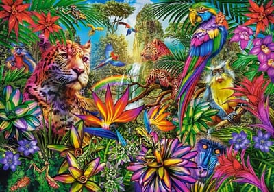 Castorland puzzel Jungle Fashion - 500 stukjes legpuzzel.