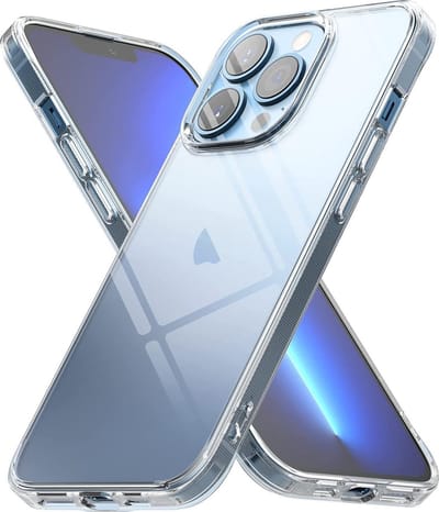 HB Hoesje Geschikt voor Apple iPhone 13 Pro - Transparant - Siliconen Back Cover