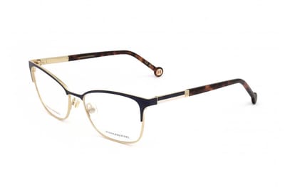 Carolina Herrera HER 0164 Gold blue 55/17/145 WOMAN Brilmonturen