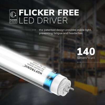 HOFTRONIC 10x LED TL Buis 60cm - T8 G13 - 9W 1260 Lumen (140 lm/W) - 6000K - (32W/860)