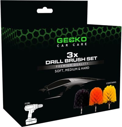 Gecko Boorborstels 3 stuks