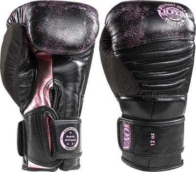 Joya Kickbokshandschoen Pink Falcon - Leer (Beschikbaar in verschillende maten)