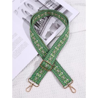 2024 Verstelbare riem Crossbody Schoudertas Brede tas Riem Tas DIY Vrouwen Schoudertas Handvatten Riem Verstelbare Hanger Onderdelen groen