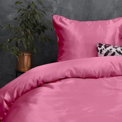Sleeptime Beauty Skin Care Dekbedovertrek - Eenpersoons - 140x200/220 + 1 kussensloop 60x70 - Roze