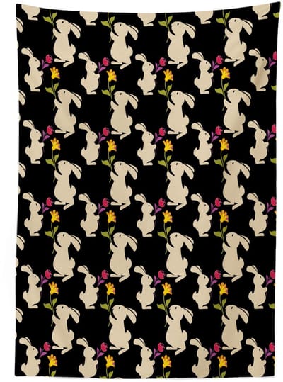 ABAKUHAUS Tafelkleed Tovenaar 140x200 cm – Antraciet/Wit – Wasbaar