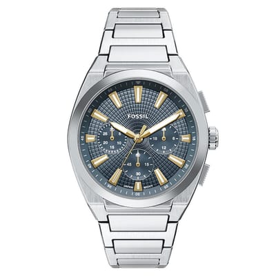 FOSSIL FS6154 Mannen Horloge 44 mm Zilverkleurig