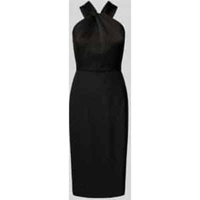 Knielange jurk met halter, model 'Datinar'