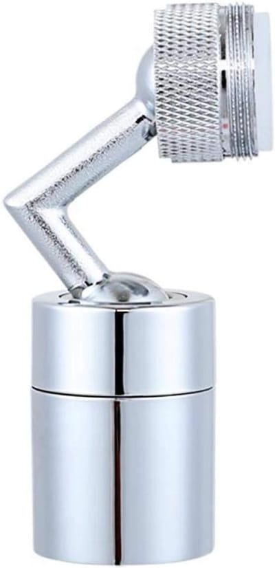 Mondwater en gezicht wassen artefact universele roterende beluchter wastafel kraan splash uitloop douche booster waterbesparende uitbreiding wastafel