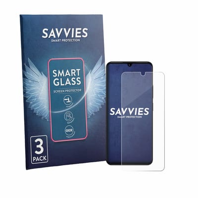 3 Stuks Savvies Screenprotector - geschikt voor Xiaomi Redmi 14R - beschermfolie glas transparant