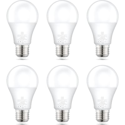 Home Sweet Home - Edison Vintage E27 | 6 LED filament lichtbron Filament | A60 Helder | 9W 806lm 2700K Dimbaar | warm wit licht | voor E27 fitting