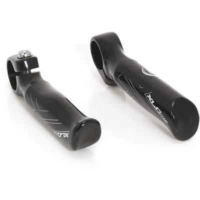 XLC Comp BE-A10 Bar Ends - Handvatten Fiets - 110mm - Zwart