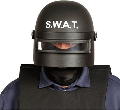 Fiestas Guirca - SWAT helm volwassen