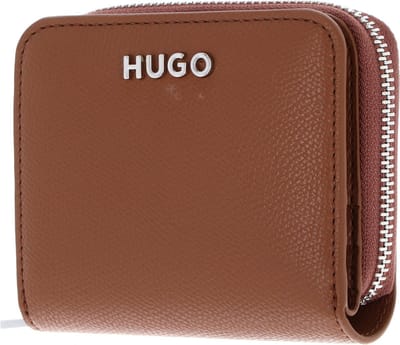 HUGO Portemonnee Chris N. Wallet Brown Bruine