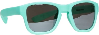 Melleson Eyewear - Kinderzonnebril Dani 7+ jaar - Mintgroen - 100% UV-A en UV-B Bescherming - Inclusief Microvezel Pouch - Zonder brillenkoker