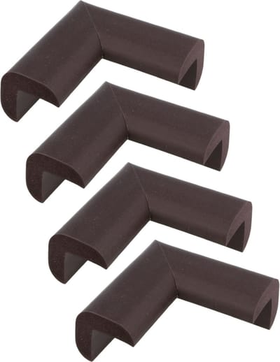 AMIG Hoekbeschermers - 8x - met plakbevestiging - rubber - kind bescherming scherpe hoeken