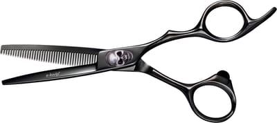 E-Kwip PLUS Primus Coupeschaar Skull Black Titanium 5,5inch
