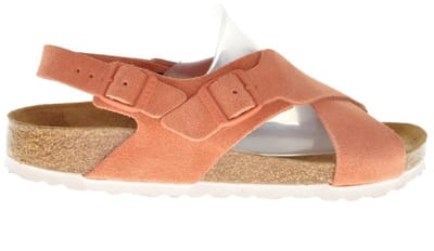Birkenstock Tulum Dames Sandalen Earth Red Narrow-fit |  Rood | Suède | Maat 35