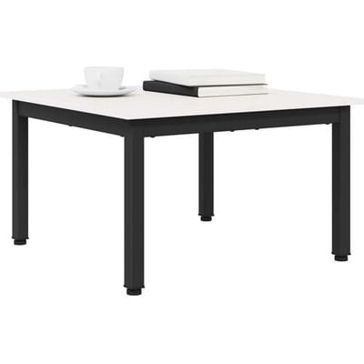 vidaXL - Salontafel - Wit - 60 - x - 60 - x - 36 - cm - Massief - grenenhout