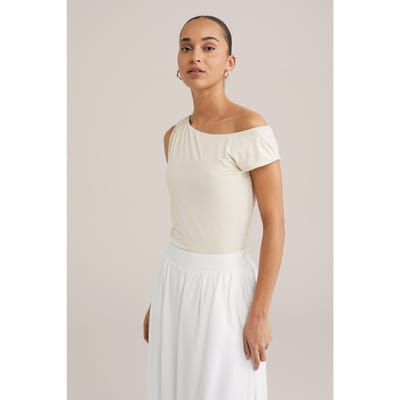WE Fashion T-shirt Beige Taglia: XXL | Canottiere Outlet | Donna | Marrone