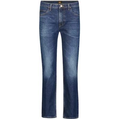 Lee Austin Midnight Blue Jeans Maat: W32L32 | Straight Jeans Outlet | Heren | Blauw
