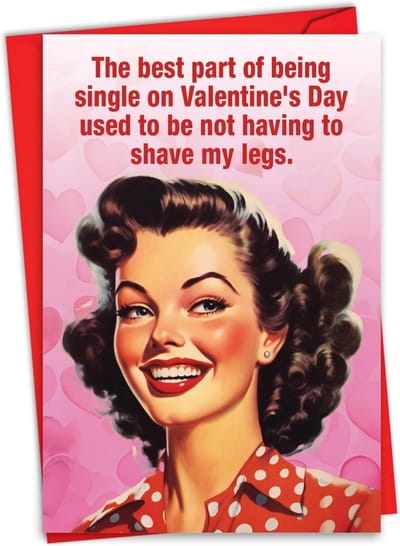Grappige Valentijnsdag Wenskaart met Envelop - Humoristische Kaart voor Vriend/Vriendin