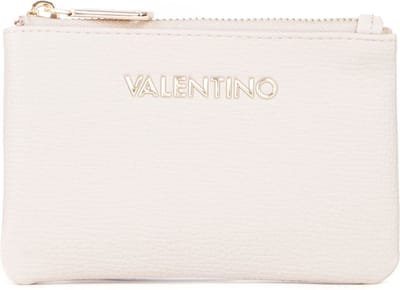 VALENTINO Sleutelgeval Stereo Re Coin Purse Ecru Beige