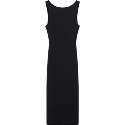 Superdry - Jersey midi-jurk met gedraaide achterkant - Dames - Jurken